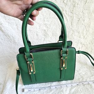 Emerald Green Small Satchel